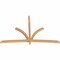 Ekena Millwork Davenport Timber Gable Bracket, Western Red Cedar, 108"W x 72"H x 3 1/2"D x 3 1/2"F, 16/12 Pitch GBW108X72X0404DAV00SWR - alternate 5